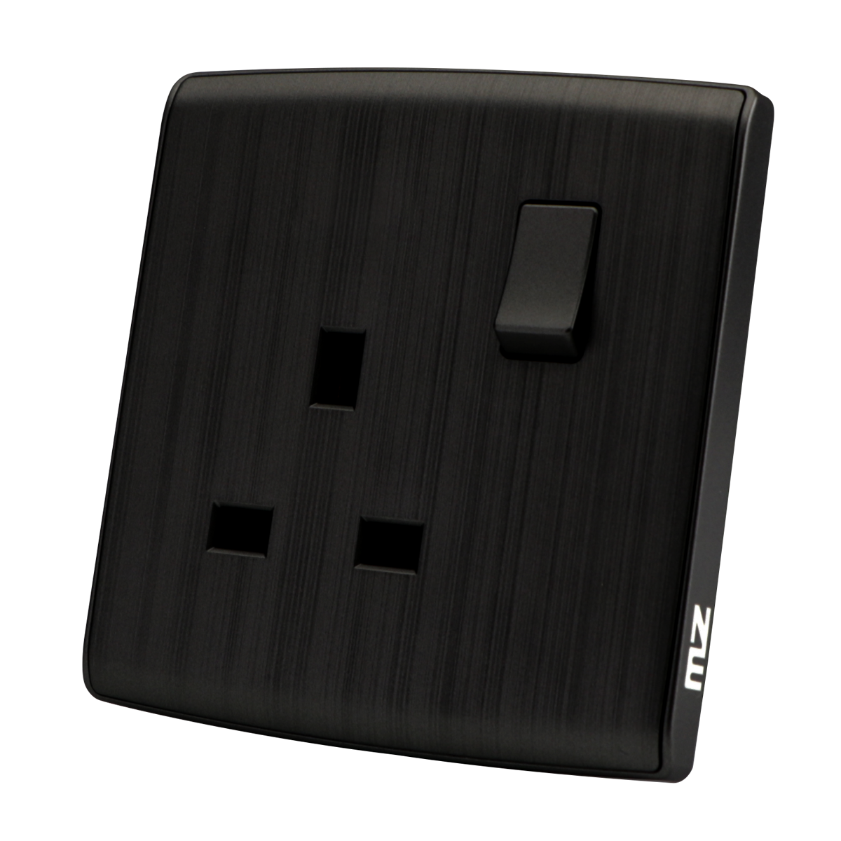 فيش 13 امبير + مفتاح مفرد -MZ